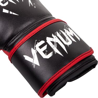 Боксерські рукавички Venum Kinder Contender, чорний/червоний, 8 oz (одиночні)