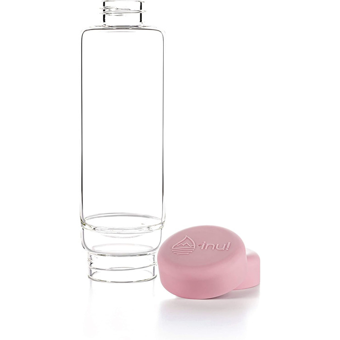 Пляшка для води VitaJuwel inu! CRYSTAL Blossom Rose з гірським кристалом та рожевим кварцем, для індивідуалістів, преміум-якість