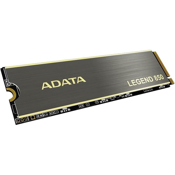 SSD ADATA Legend 710 M.2 PCIe Gen3x4 2TB NVMe 1.4, LDPC, AES-256, Чорний