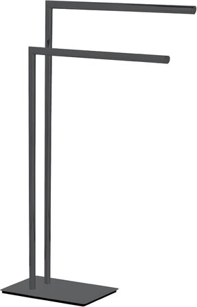 Підставка для рушників WENKO Recco, чорна, з нержавіючої сталі, 48 x 80.5 x 20 см