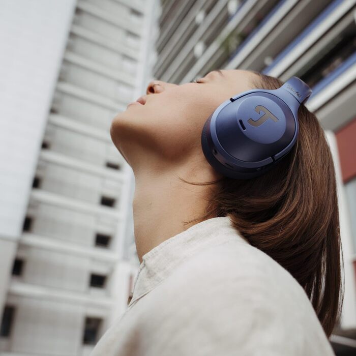 Бездротові Bluetooth-навушники Teufel REAL Blue NC 3 Over-Ear з активним шумопоглинанням (ANC), Steel Blue