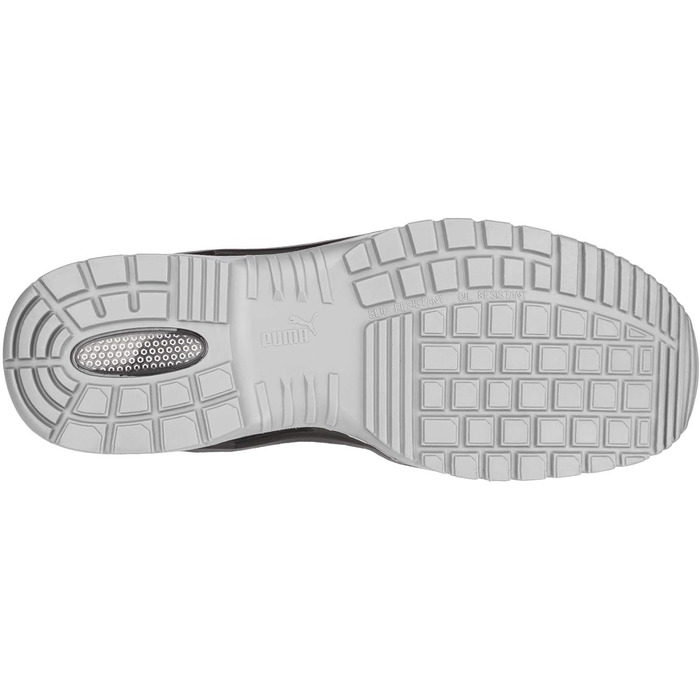 Черевики робочі PUMA SAFETY Omni Low S1P SRC з металевим носком, сіро-помаранчеві, 40 EU