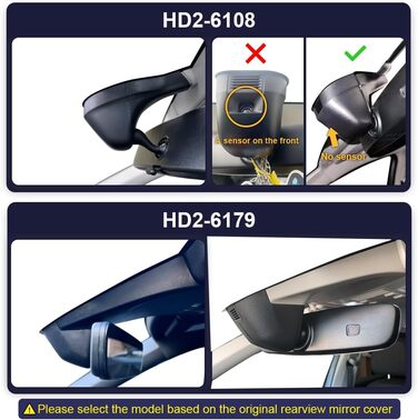 Автореєстратор Fitcamx 4K UHD для VW Tiguan 2016-2024 (HD2-6108) — OEM відеореєстратор з WiFi, G-сенсором, паркуванням та карткою пам'яті 64GB, Plug & Play