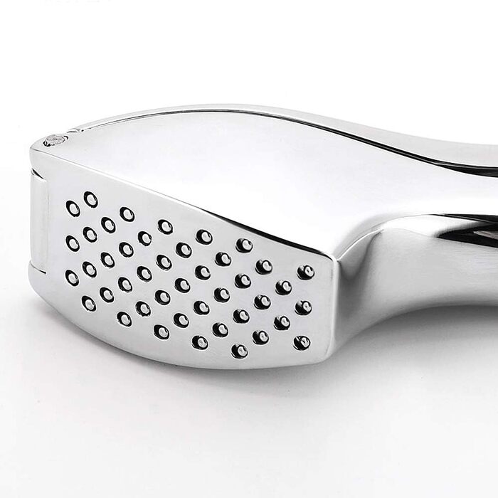 Прес для часнику з нержавіючої сталі, професійний подрібнювач часнику, прес-подрібнювач часнику, легко очищається, міцний