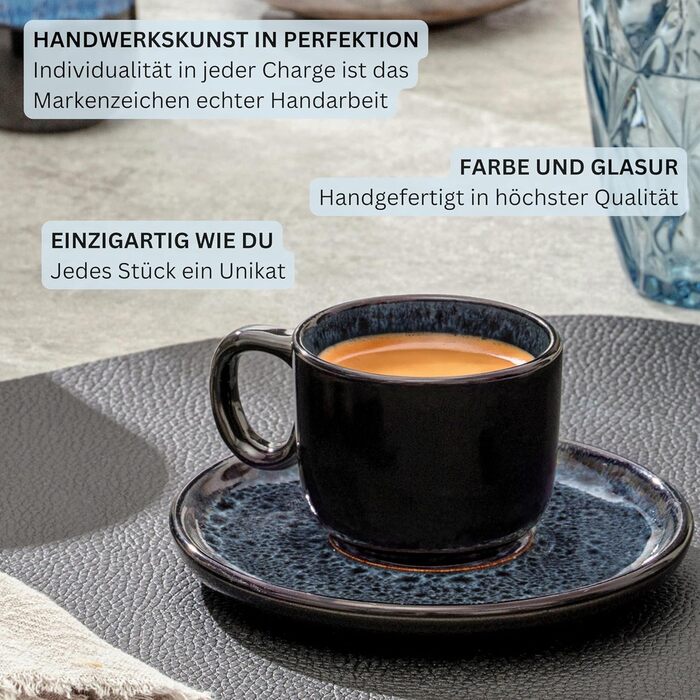 Набір чашок для кави та чаю Sänger VALUE COLLECTION (12 шт.) 430 мл, 12 чашок, кераміка, сірий, для кави, чаю, мікрохвильова піч, посудомийна машина