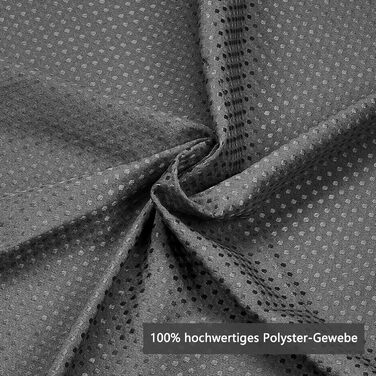 Шторка для душу Waffel з магнітами, текстиль, поліестер, 183x183 см (зелена)