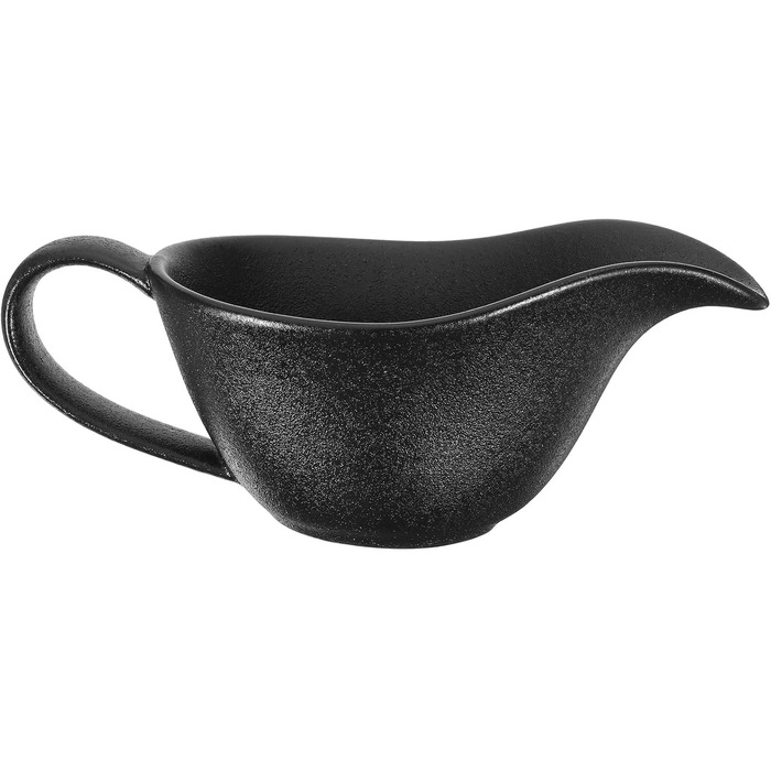 iplusmile Ceramic Sauce Boat, Porcelain Sauce Jug with Smooth Handle, Small Sauce Dish for Sauces, Salad, Dressing, Broth, Cream, Dishwasher Safe