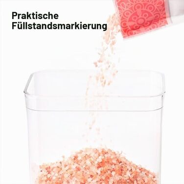 OXO Good Grips Pop Контейнери для зберігання, набір 5 шт, білі, пластик
