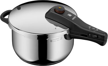 Скороварка WMF Perfect One Pot 4,5 л індукційна, нержавіюча сталь, 2 режими, знімна ручка, велике сигнальне вікно