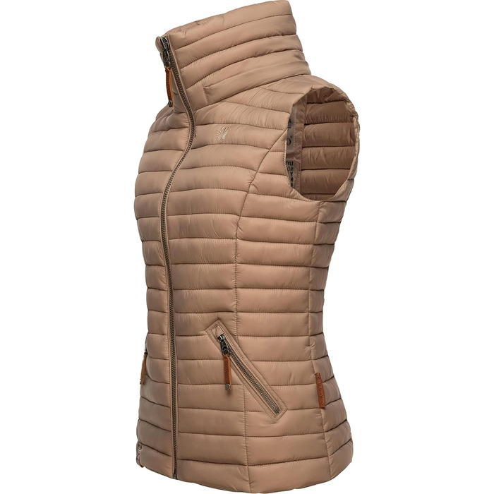 Жіноча перехідна куртка Navahoo Shadaa з відстібаною капюшоном, легка степна жилетка, XS-3XL, Taupe Grey