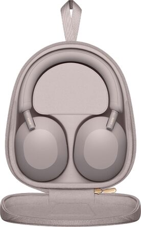 Навушники Sony WH-1000XM5 Black з кейсом: бездротові, з шумозаглушенням, Bluetooth, Hi-Res Audio, до 30 год роботи