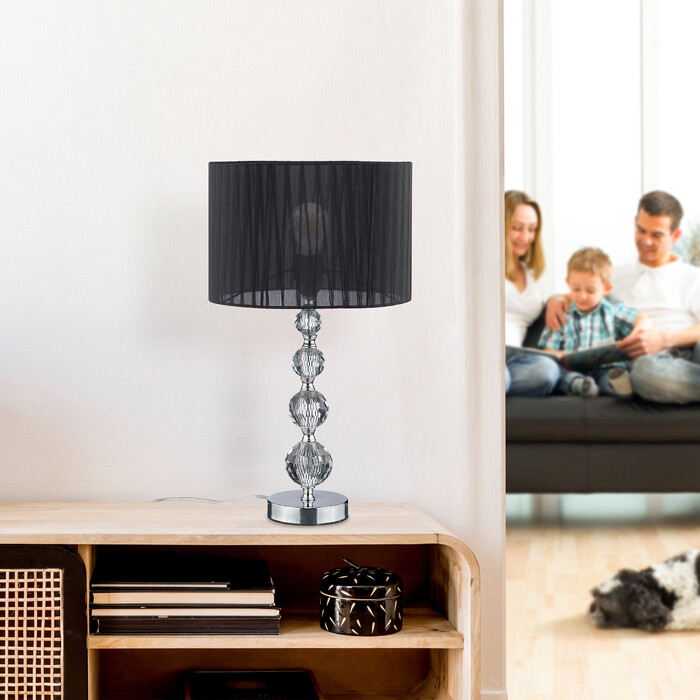 Relaxdays Table Lamp Crystal