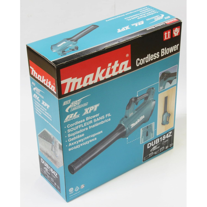 Makita DUB184Z 18V Cordless Blower (without battery, without charger), Petrol, 1