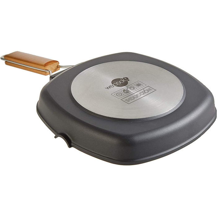 WECOOK! Ecostone Гриль сковорода алюмінієва з антипригарним покриттям рифлена 24x24 см