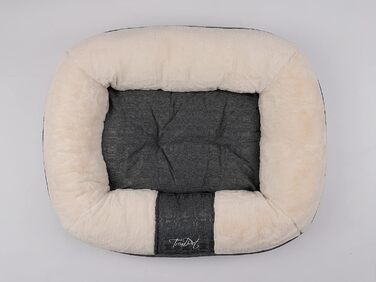 LunaLounge Snuggle Bed for Dogs and Cats in 3 Sizes and Colors (L, Beige)