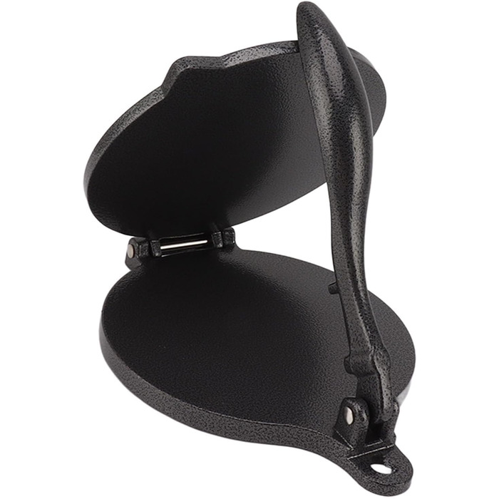 Пресс для тортилій Cyrank, ручний ротатор для роти, прес для тако та кесадільї, 20 см, чорний