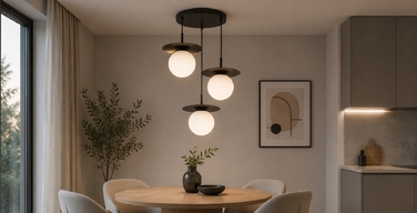 Підвісна люстра Elko-Lighting Nox — 3 точки освітлення, цоколь E27