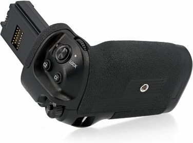 Ручка-акумулятор для Canon EOS RP & R8, сумісна з Sony a9 III a1 II, VG-C5, чорна. Місце для 2 акумуляторів, ергономічна, вертикальна та горизонтальна зйомка. Аналог EG-E1