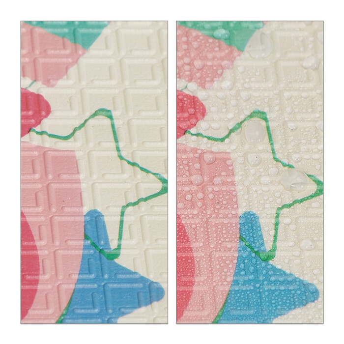 Relaxdays Foldable Play Mat with Animal Motifs