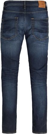Джинси чоловічі JACK & JONES Slim Fit прямі, синій денім 34W/32L JJITIM JJORIGINAL AM 781 50SPS