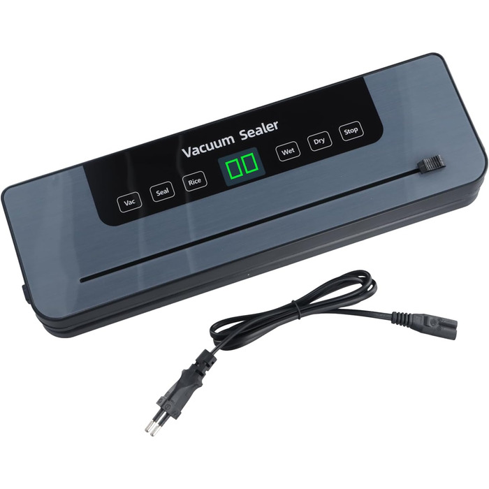 Вакуумний пакувальник Focenat з нарізкою, комплект з 10 пакетами, для зберігання продуктів харчування, міцна зварювальна швейна 30 см