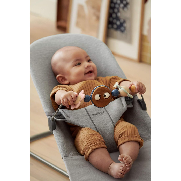 Іграшка для шезлонга BabyBjörn, Веселі очі, пастельні кольори