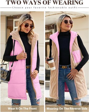 Жіноча тепла в'язана куртка з капюшоном Tuopuda, флісова підкладка, зимова куртка, повсякденний стиль, тепла, з капюшоном, на блискавці, осінь-зима (Рожева, M)