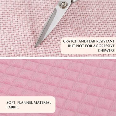 Килимок для собак Vejaoo XZ016: м'який, миючий, рожевий, 100 x 80 x 4 см