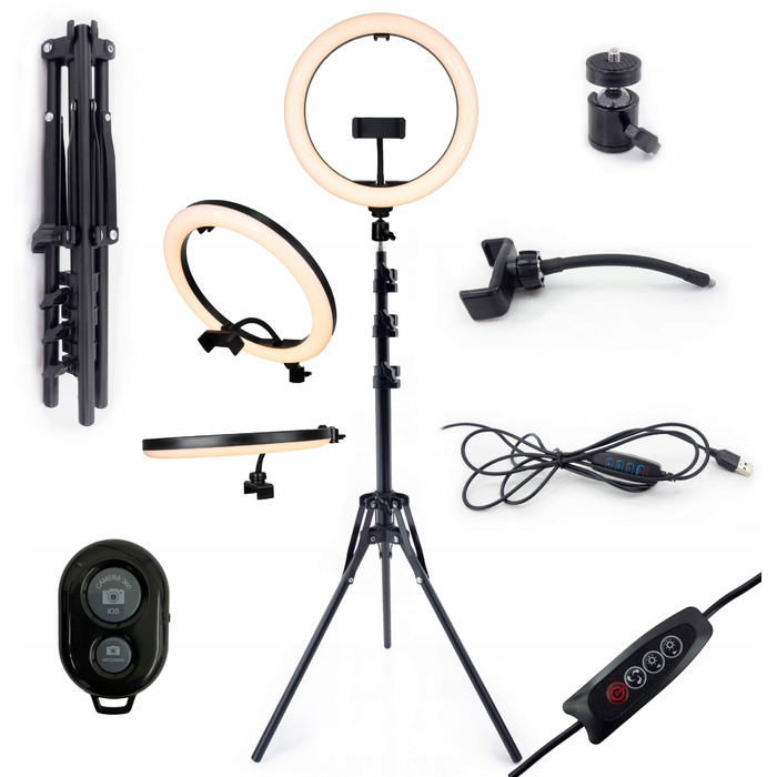 Кільцева лампа 2Control LED 33 см з регулюванням яскравості