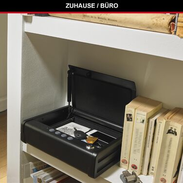 MASTER LOCK Portable Safe with Combination Lock and Cable - P008EML - Ideal for Electronics, Documents, Cash & More
