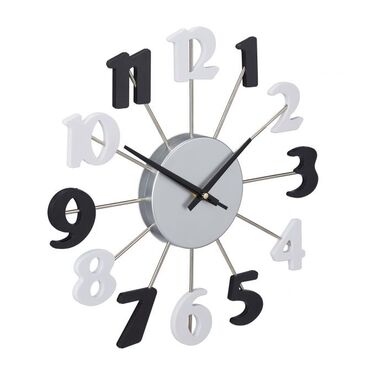 Relaxdays Wall Clock without Frame