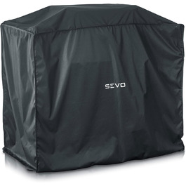 Чохол для гриля SEVERIN SEVO GTS, водонепроникний, 600D Oxford, чорний