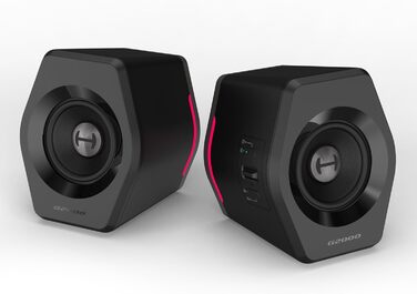 Edifier G2000 - Ігрова Bluetooth колонка з RGB підсвічуванням та 3 режимами звучання (Чорний)
