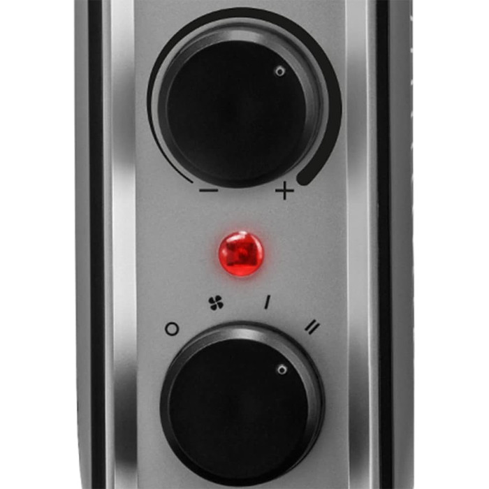 Трубовий обігрівач Trotec TFC 14 E: 700/1400 Вт, термостат, для приміщень 20-50 м², білий