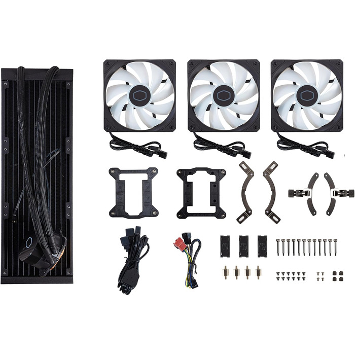 Система водяного охолодження Cooler Master Masterliquid 360L Core ARGB для процесора, MLW-D36M-A18PZ-R1 Core II 360