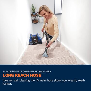 Портативний відпарювач для килимів та м'яких меблів Vax SpotWash Duo з насадкою для тварин