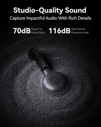 Hollyland Lark M2S Бездротовий мікрофон-лапка з USB-C для iPhone 15/16 та Android, кліпса з титану, Plug-and-Play, шумозаглушення, радіус дії 300 м, 27 годин роботи від акумулятора (2TX+1RX+зарядний пристрій) Чорний