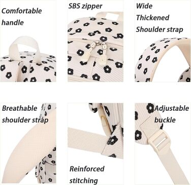 Шкільний рюкзак для дівчаток-підлітків Lmwzh, Cordrucksack, 8+ років, 1-Plum-Blossom