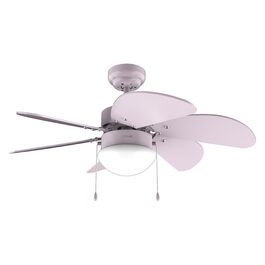 Стельовий вентилятор Cecotec EnergySilence Aero 3600 Vision Full 91 см з підсвічуванням, 50 Вт, фіолетовий. Режими зима/літо, 3 швидкості