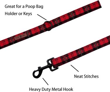 Нашийник для собак Lionet Paws на Halloween з метеликом, бавовна, 34-55 см, зручний, з металевим затвором, для собак, комплект 1 шт. (різдвяний принт)