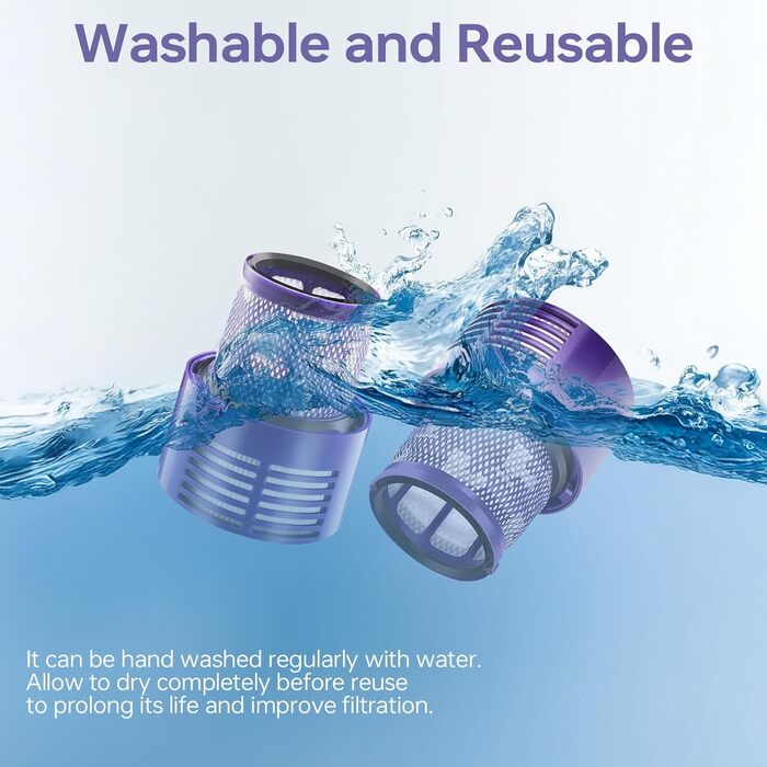 Фільтр для пилотяга Dyson V15 SV14 DV17 SV22 та V10, комплект 2 шт.