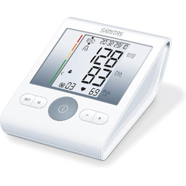 Тонометр Sanitas SBM 22 на плече з контролем положення манжети та кольоровою оцінкою результатів вимірювання, без HealthCoach App / Web / PC