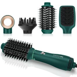 Набір для укладки волосся PARWIN PRO BEAUTY 5 в 1: фен-щітка з іонізацією, 1100 Вт
