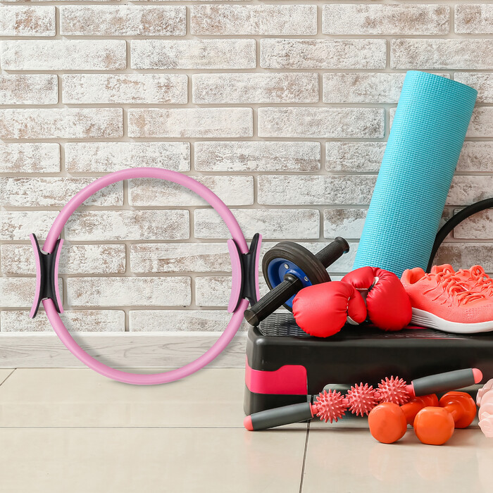 Relaxdays Pilates Ring Pink