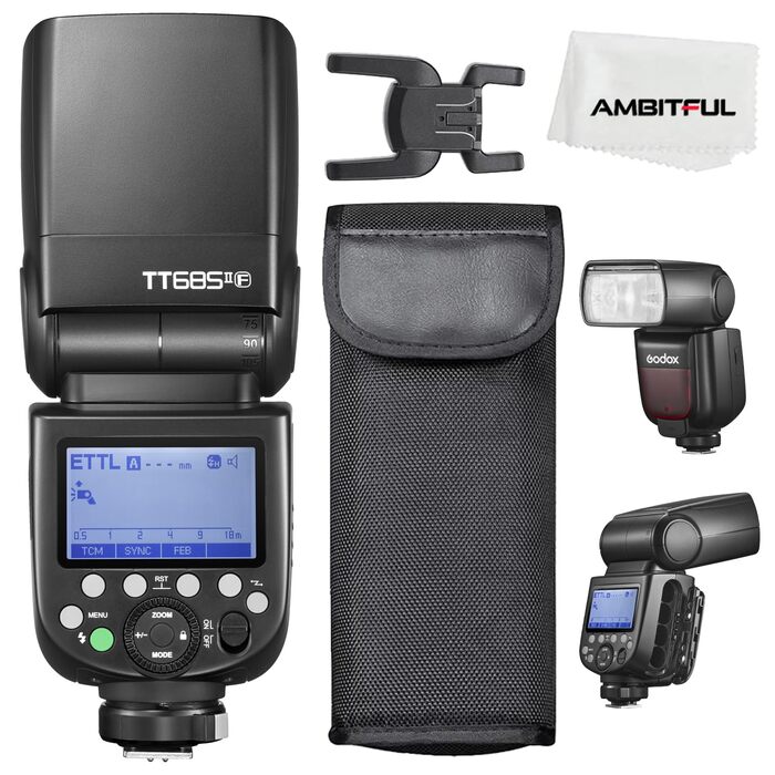 Спалах Godox TT685IIF 1/8000s HSS з TTL, TCM та радіосинхронізацією 2.4G для Sony