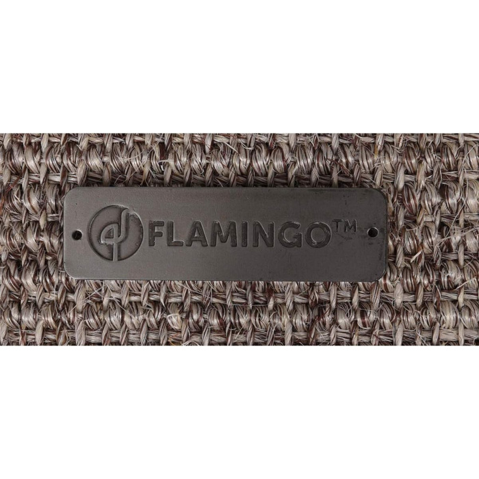 Дряпка для котів Flamingo Greta M – 70 см – діаметр 36 см – сизаль та плюш – 3 яруси