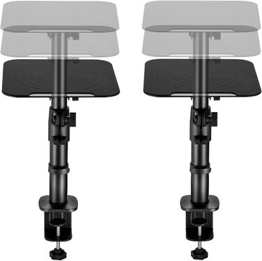 Підставка для динаміків Drall 2 шт. - регульована, чорна (BH7BA)