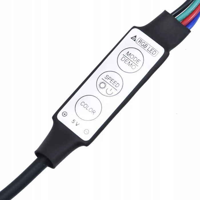 Шафа у ванну кімнату з LED-дзеркалом та RGB-підсвіткою, біла, 90x12x45 см