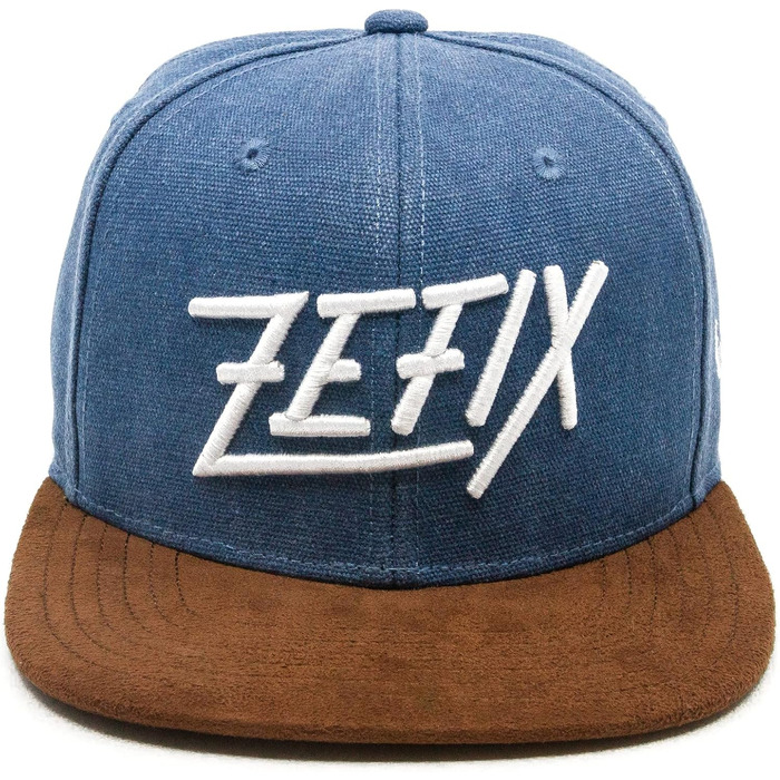 Кепка Snapback Bayerisches Zefix з фетру, темно-синій, універсальний розмір