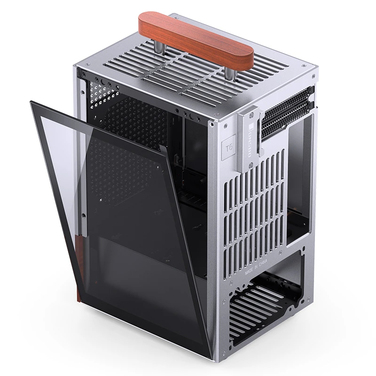 Корпус Jonsbo T6 Mini-ITX, сріблястий